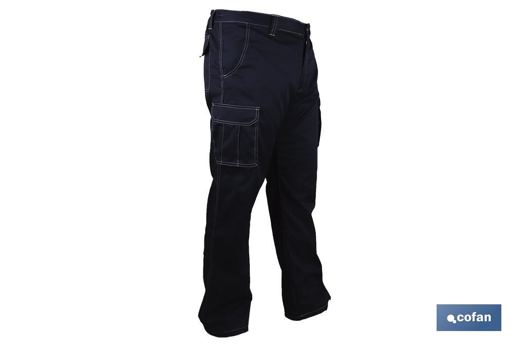 PANTALÓN DE TRABAJO TIPO DENIM MODELO GRASBERG 240 G/M2 AZUL TALLA 44