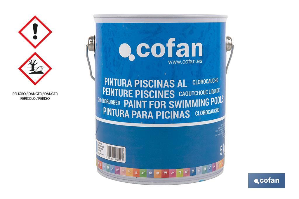 PINTURA PISCINAS CLOROCAUCHO (AZUL 5 KG)