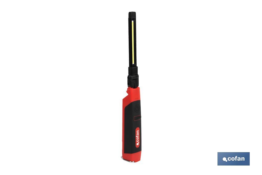 LÁMPARA INSPECCIÓN PLEGABLE 5 W COB LED 6500 K USB (PACK: 1 UDS) LÁMPARA INSPECCIÓN PLEGABLE 5 W COB LED 6500 K USB (PACK: 1 UDS)
