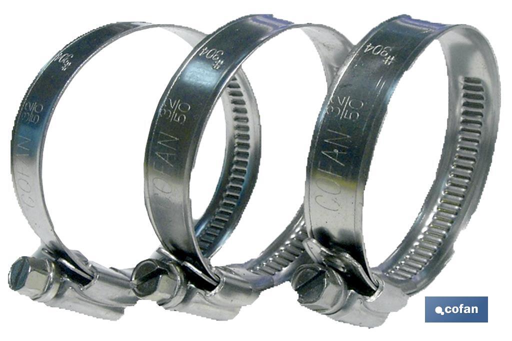 ABRAZADERA INOX A-2 BANDA 9mm 30-45 (PACK: 100 UDS) ABRAZADERA INOX A-2 BANDA 9mm 30-45 (PACK: 100 UDS)