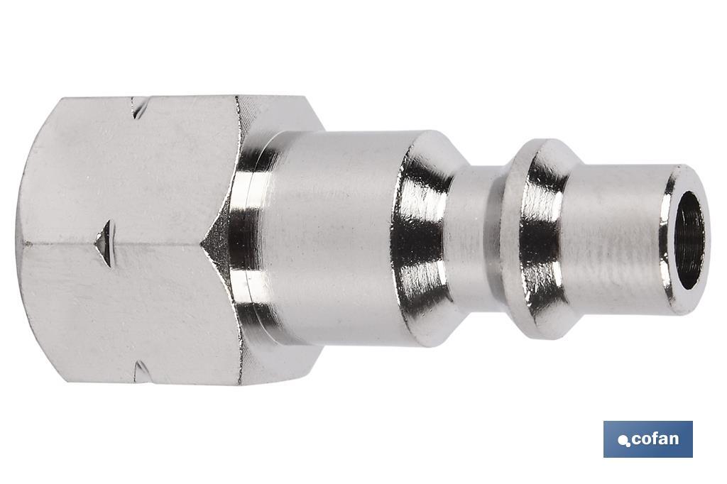 CONECTOR AIRE ROSCA HEMBRA 3/8 (PACK: 1 UDS) CONECTOR AIRE ROSCA HEMBRA 3/8 (PACK: 1 UDS)