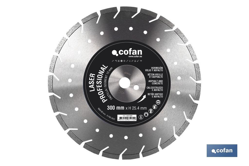 DISCO DIAM. ASFALTO, HORMIGON VIEJO 350MM (PACK: 1 UDS) DISCO DIAM. ASFALTO, HORMIGON VIEJO 350MM (PACK: 1 UDS)