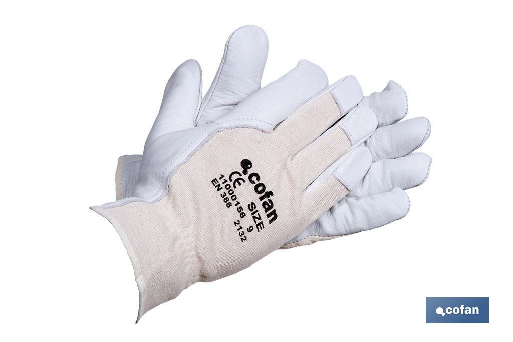 BLÍSTER GUANTE DE PIEL VACUNO DORSO DESCUBIERTO TALLA 10 VENTA UNITARIA (PACK: 1 UDS) BLÍSTER GUANTE DE PIEL VACUNO DORSO DESCUBIERTO TALLA 10 VENTA UNITARIA (PACK: 1 UDS)
