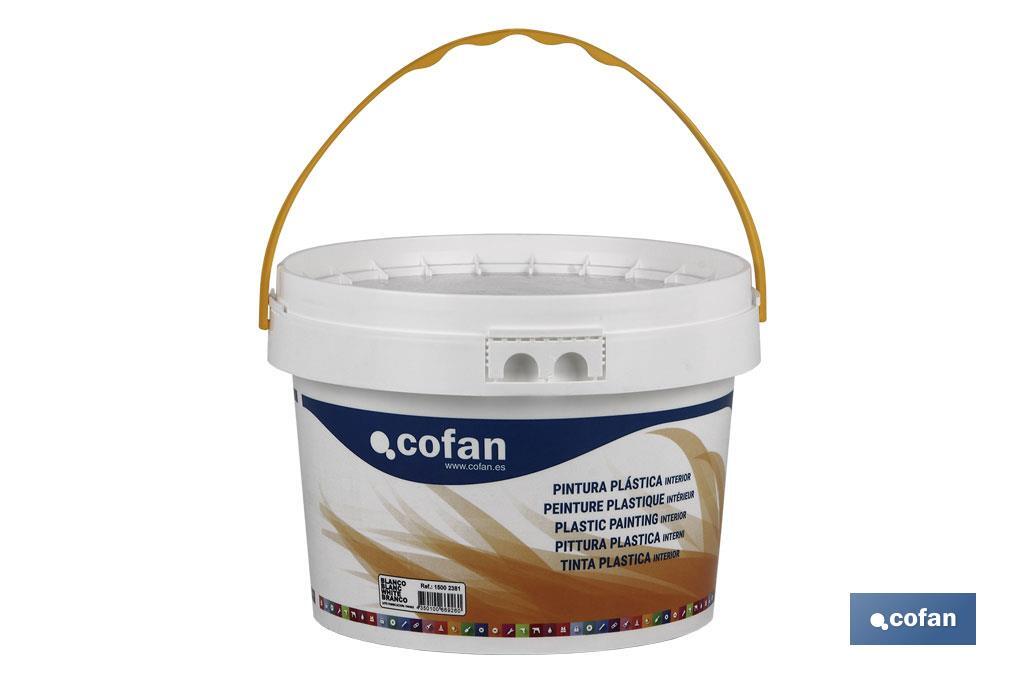 PINTURA PLÁSTICA INTERIOR 10 KG BLANCO (PACK: 1 UDS) PINTURA PLÁSTICA INTERIOR 10 KG BLANCO (PACK: 1 UDS)