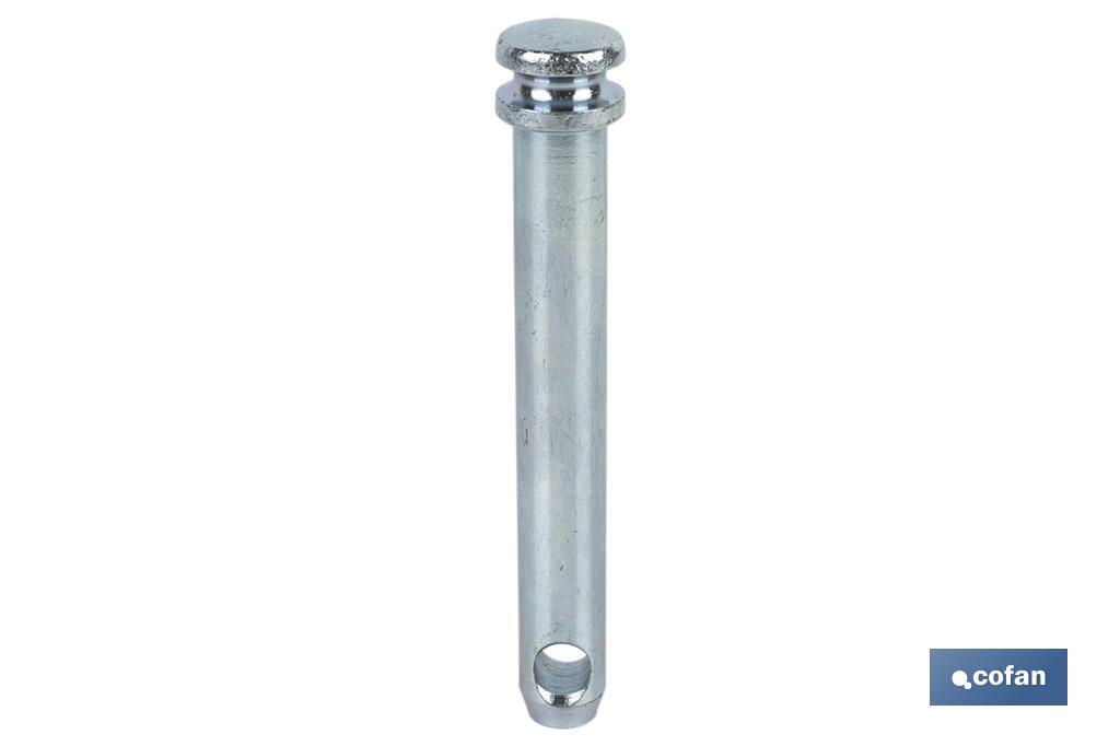 PERNO PARA TERCER PUNTO CON CABEZA Ø19 X 120 MM (PACK: 5 UDS) PERNO PARA TERCER PUNTO CON CABEZA Ø19 X 120 MM (PACK: 5 UDS)