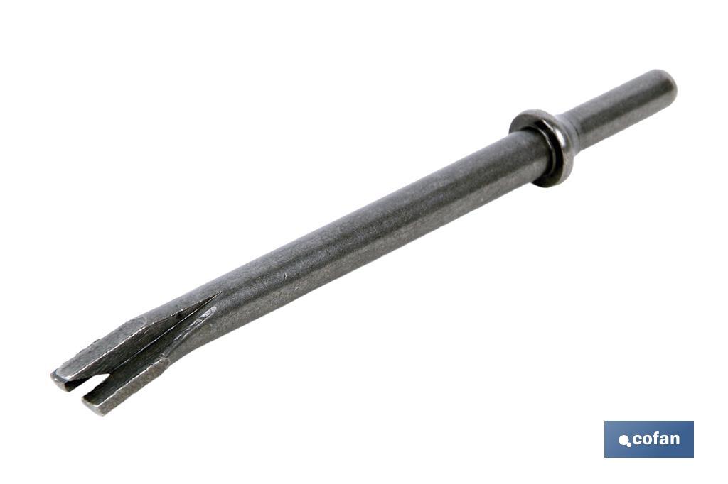 CINCEL SEPARADOR CHAPA PARA ESCARPA NEUMÁTICA (PACK: 1 UDS) CINCEL SEPARADOR CHAPA PARA ESCARPA NEUMÁTICA (PACK: 1 UDS)