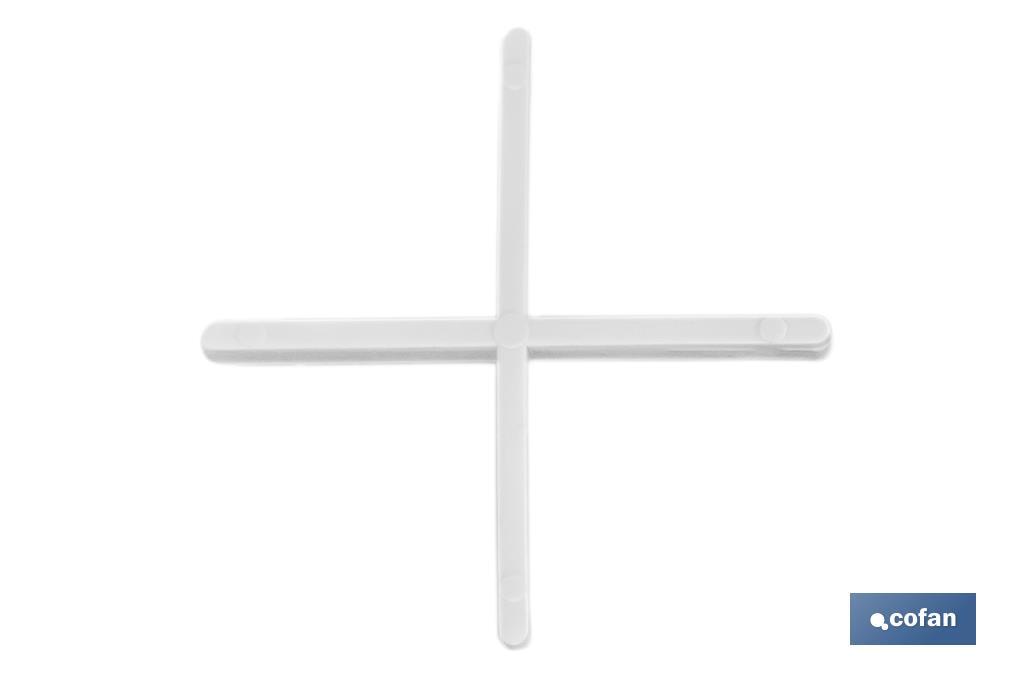 CRUCETA PARA ALICATADO 1,5 MM 300 UDS (PACK: 1 UDS) CRUCETA PARA ALICATADO 1,5 MM 300 UDS (PACK: 1 UDS)