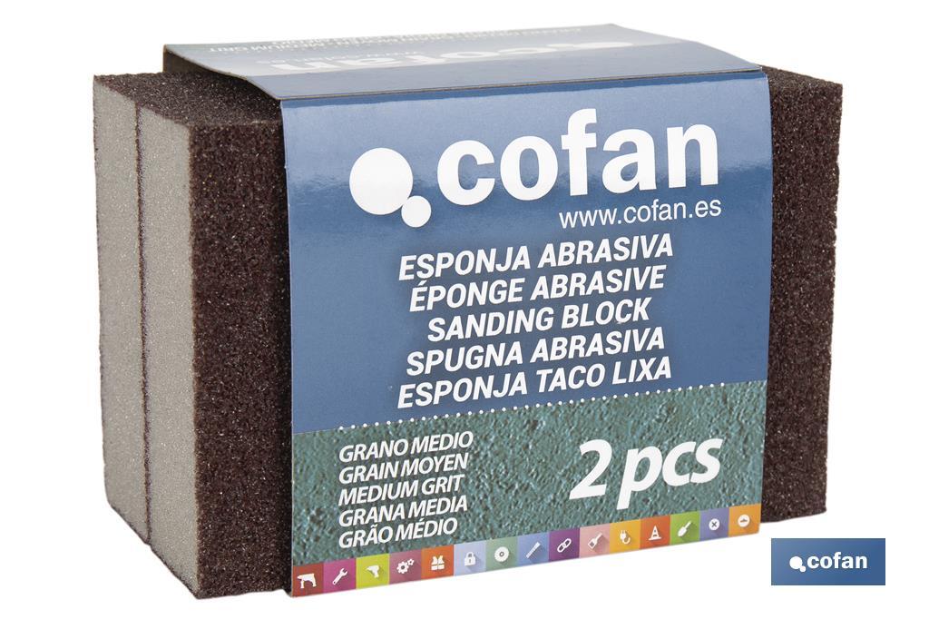 PACK 2 UNDS ESPONJA TACO DE LIJA GRANO MEDIO (PACK: 1 UDS) PACK 2 UNDS ESPONJA TACO DE LIJA GRANO MEDIO (PACK: 1 UDS)