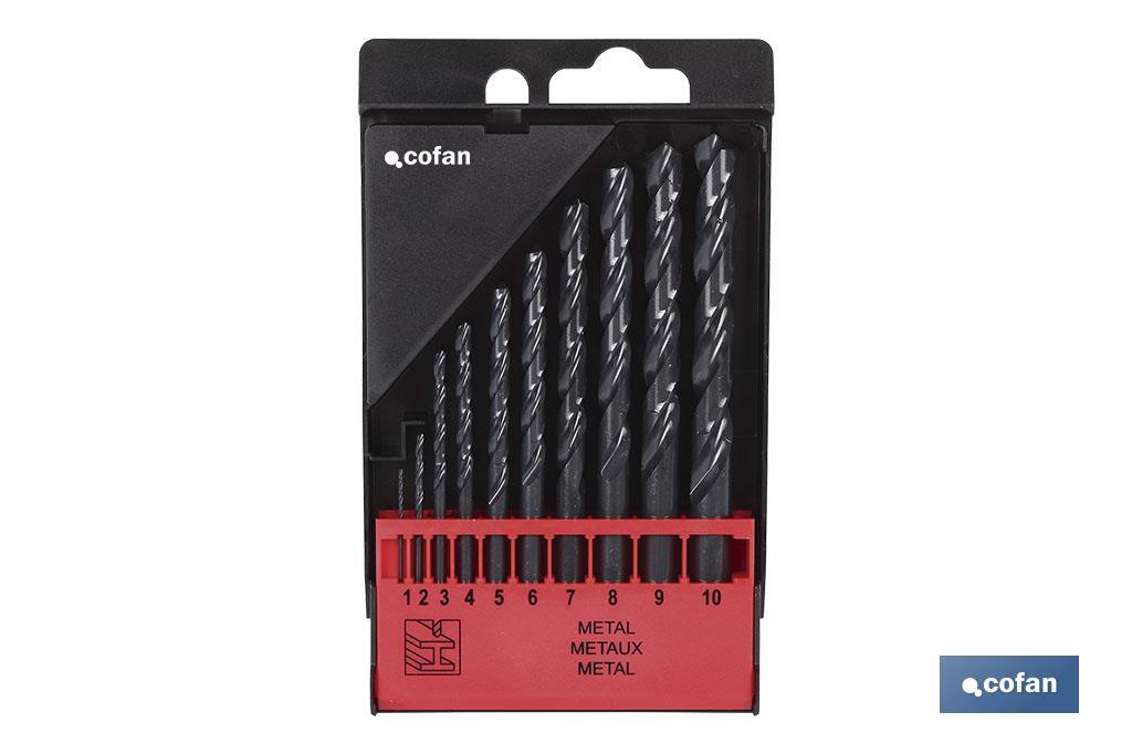 ESTUCHE BROCAS HSS - MEDIDAS: 2 - 8mm (13 pcs) (PACK: 1 UDS) ESTUCHE BROCAS HSS - MEDIDAS: 2 - 8mm (13 pcs) (PACK: 1 UDS)