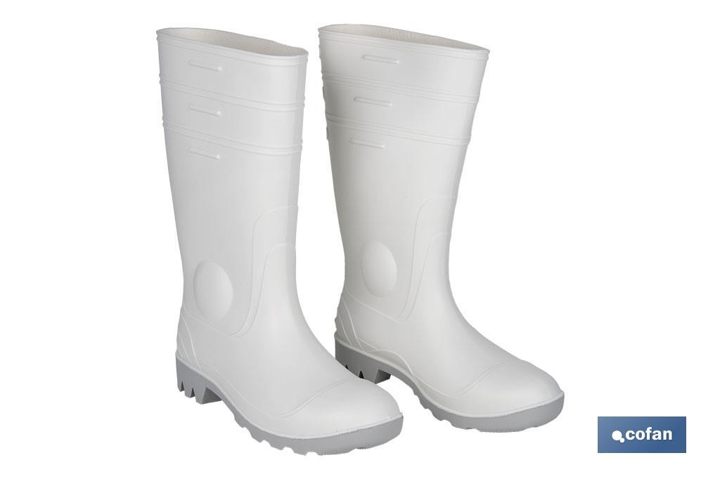 BOTA AGUA ALTA SEGUR. S-4 BLANCA T-47 (PACK: 1 UDS)