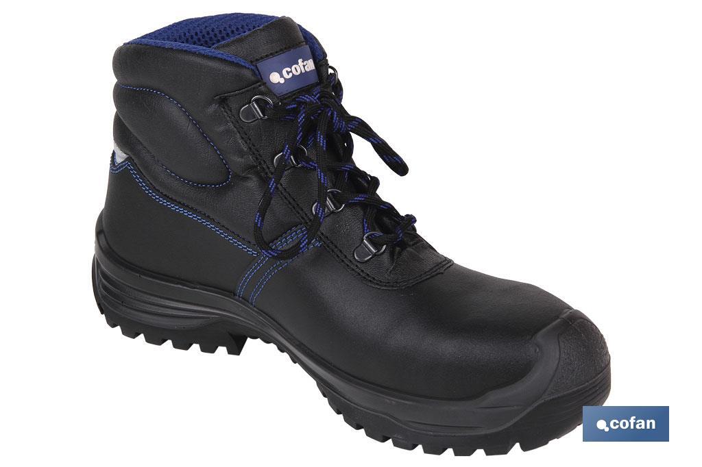 BOTA PIEL NEGRO S3 MODELO ISKUR T 43 (PACK: 1 UDS)