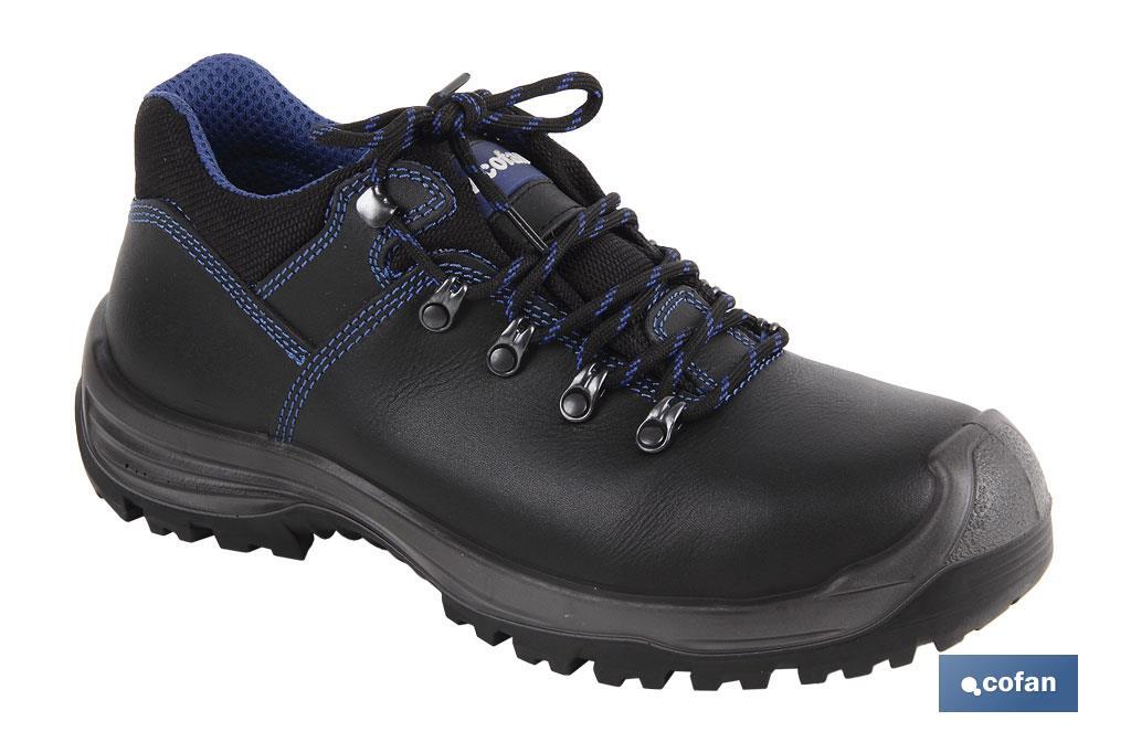 ZAPATO PIEL S-3 MODELO APOLO NO METAL PROTEC T-38 (PACK: 1 UDS)