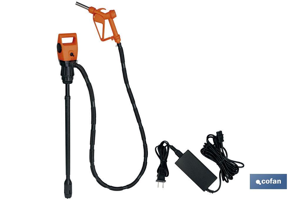 BOMBA ELÉCTRICA + PISTOLA BIDÓN 50/200L 220V AC (PACK: 1 UDS) BOMBA ELÉCTRICA + PISTOLA BIDÓN 50/200L 220V AC (PACK: 1 UDS)