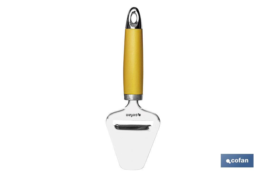 PALA DE CORTAR QUESO AMARILLO MODELO SENA 22 CM (PACK: 1 UDS) PALA DE CORTAR QUESO AMARILLO MODELO SENA 22 CM (PACK: 1 UDS)