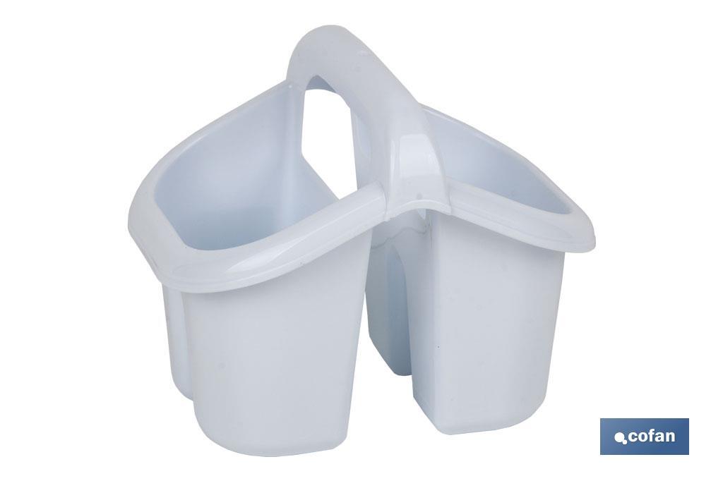 ESCURRECUBIERTOS CON ASA BLANCO 19.5X15.5X16cm venta unitaria (PACK: 1 UDS) ESCURRECUBIERTOS CON ASA BLANCO 19.5X15.5X16cm venta unitaria (PACK: 1 UDS)