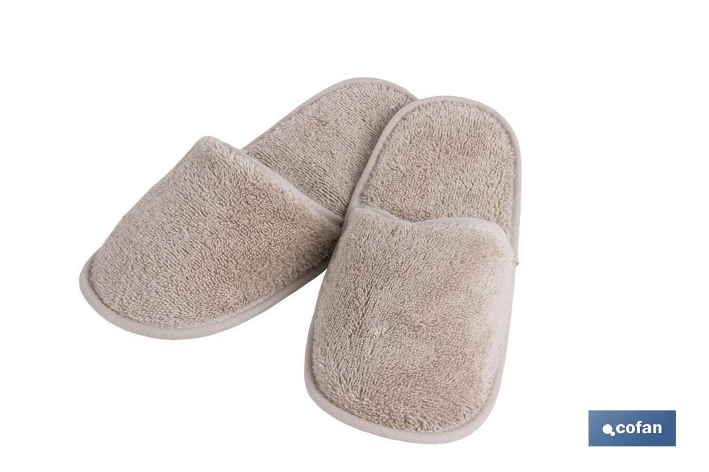 ZAPATILLAS BAÑO BEIGE MODELO ABISINIA TALLA.M (PACK: 1 UDS) ZAPATILLAS BAÑO BEIGE MODELO ABISINIA TALLA.M (PACK: 1 UDS)