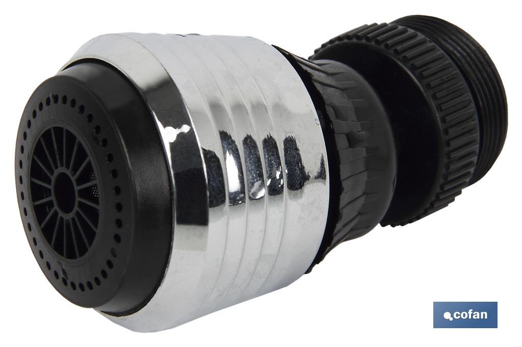 GRIFO BORBOTEADOR 2 FUNC.CON FILTRO AIREADOR AHORRO AGUA Ø38mm (PACK: 1 UDS) GRIFO BORBOTEADOR 2 FUNC.CON FILTRO AIREADOR AHORRO AGUA Ø38mm (PACK: 1 UDS)