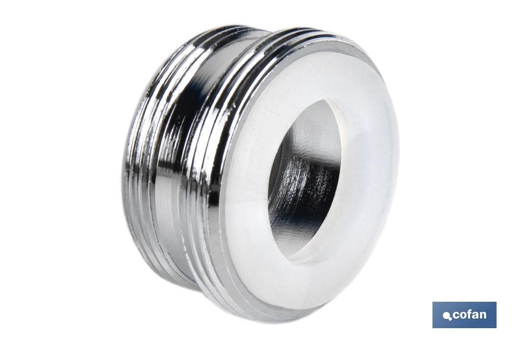REDUCTOR/AMPLIADOR LATÓN ROSCA MACHO 22-24 MM (PACK: 1 UDS) REDUCTOR/AMPLIADOR LATÓN ROSCA MACHO 22-24 MM (PACK: 1 UDS)