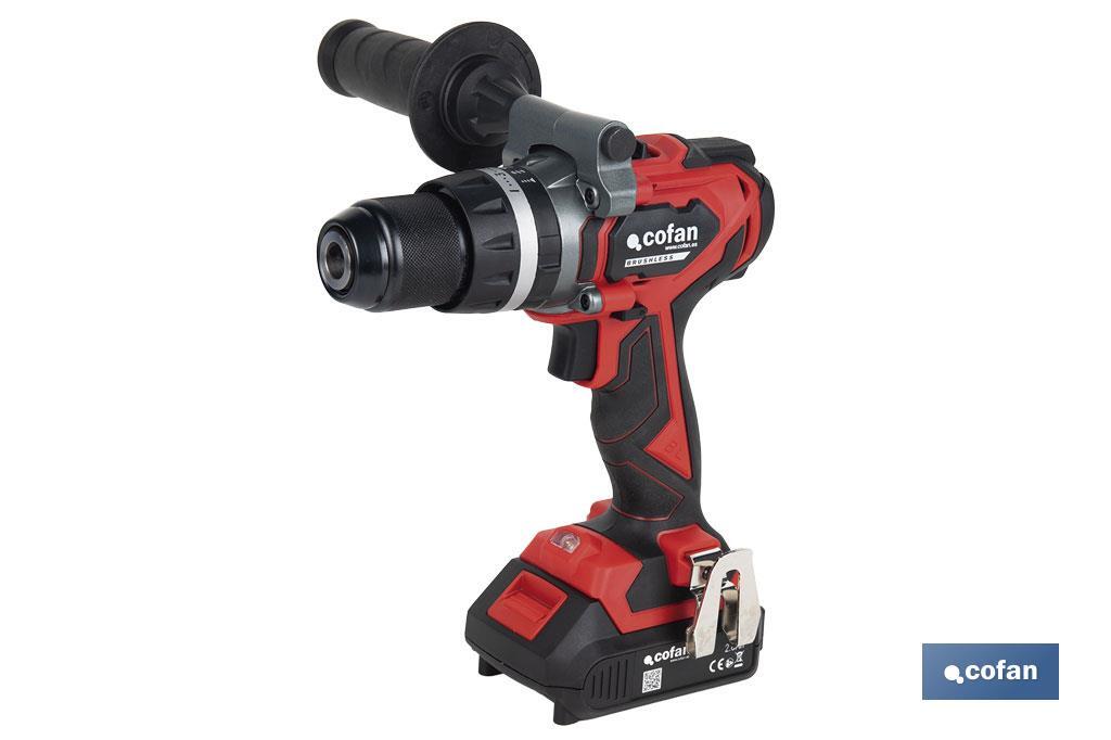 TALADRO PERCUTOR A BATERÍA Li-ion 20 V 2000 RPM 80 Nm (PACK: 1 UDS) TALADRO PERCUTOR A BATERÍA Li-ion 20 V 2000 RPM 80 Nm (PACK: 1 UDS)