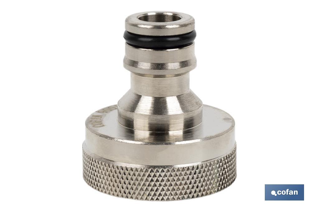 ADAPTADOR LATÓN HEMBRA 1 (PACK: 1 UDS) ADAPTADOR LATÓN HEMBRA 1 (PACK: 1 UDS)