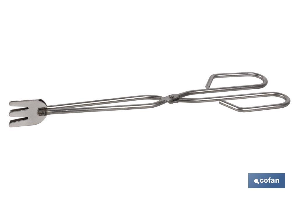 PINZA BARBACOA INOX C/PALA 340 MM (PACK: 1 UDS) PINZA BARBACOA INOX C/PALA 340 MM (PACK: 1 UDS)