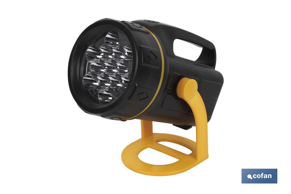 LINTERNA LED CAMPING EN ABS Y GOMA (PACK: 1 UDS)