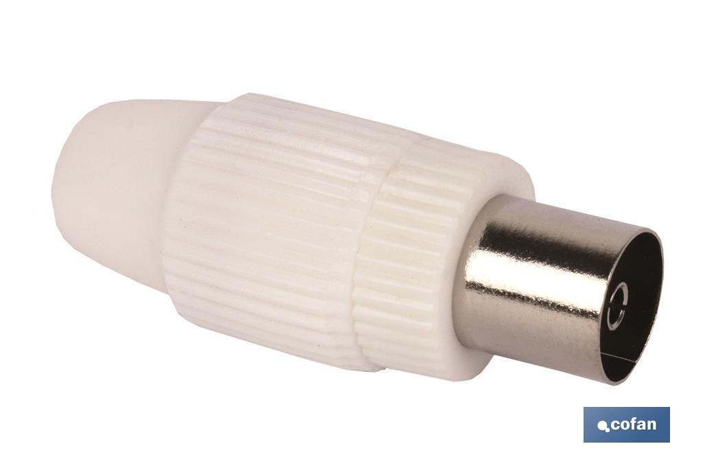 CONECTOR ANTENA HEMBRA RECTO (9,5MM) (PACK: 1 UDS) CONECTOR ANTENA HEMBRA RECTO (9,5MM) (PACK: 1 UDS)