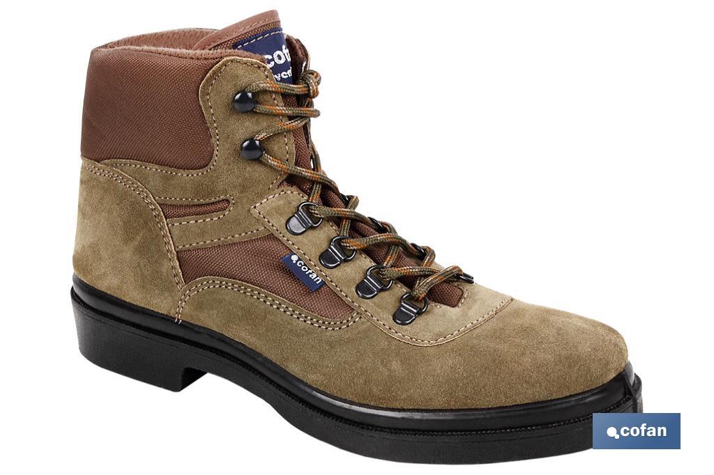 BOTA TREKKING VERDE MODELO ALHAMA T-40