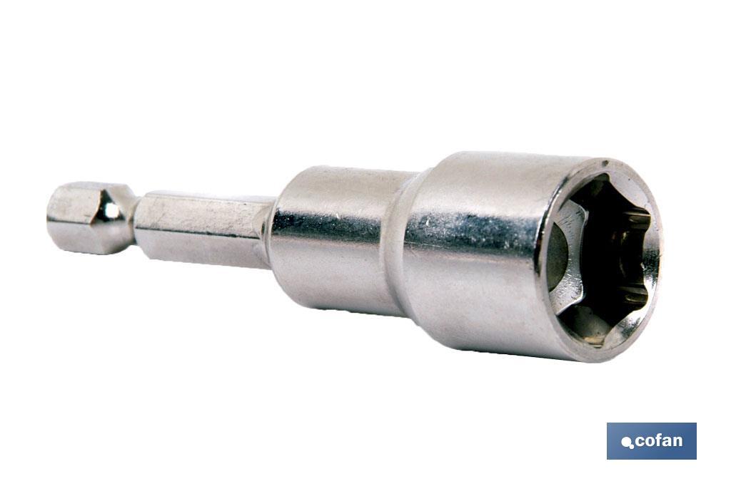 ADAPTADOR TORN. CUBIERTA C/IMAN 11mm. (PACK: 1 UDS) ADAPTADOR TORN. CUBIERTA C/IMAN 11mm. (PACK: 1 UDS)