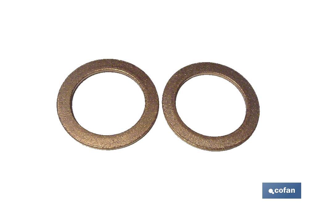 ARANDELA COBRE 8X13X1,5 (PACK: 100 UDS) ARANDELA COBRE 8X13X1,5 (PACK: 100 UDS)