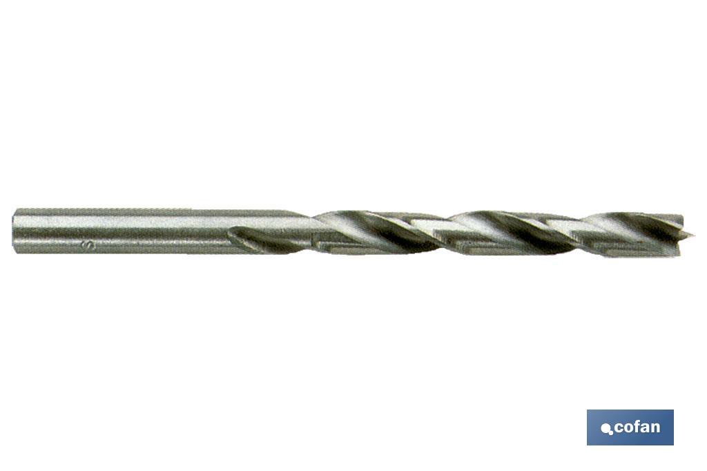 BROCA 3 PUNTAS MADERA PROFESIONAL 06X90 (PACK: 1 UDS) BROCA 3 PUNTAS MADERA PROFESIONAL 06X90 (PACK: 1 UDS)