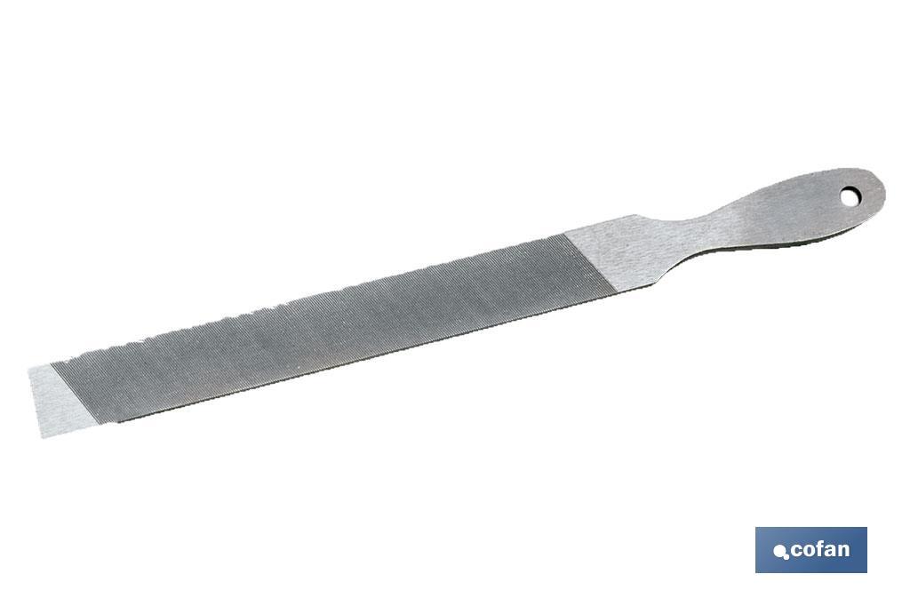 LIMA PLANA MANGO METAL 200mm GR-16 ENTREFINA (PACK: 1 UDS) LIMA PLANA MANGO METAL 200mm GR-16 ENTREFINA (PACK: 1 UDS)