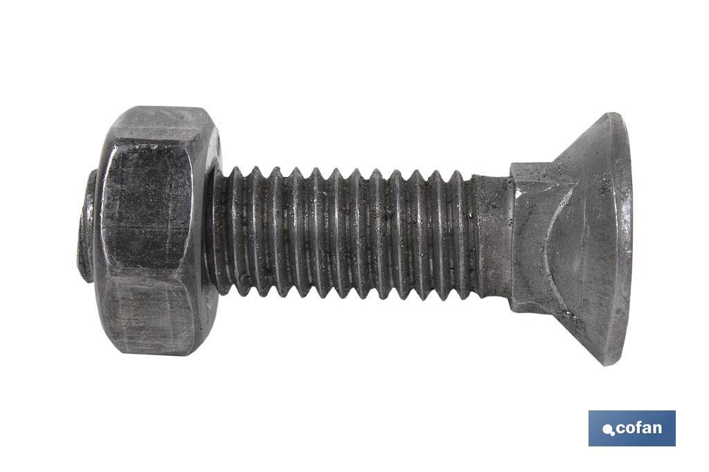 DIN-608/934  C-6.8  M-09X35 PULIDO (PACK: 100 UDS)