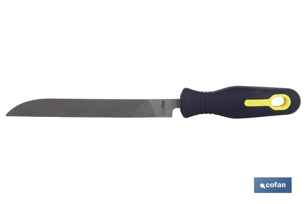 LIMA CUCHILLO ENTREFINA DOBLE PICADO 200 MM (PACK: 1 UDS) LIMA CUCHILLO ENTREFINA DOBLE PICADO 200 MM (PACK: 1 UDS)