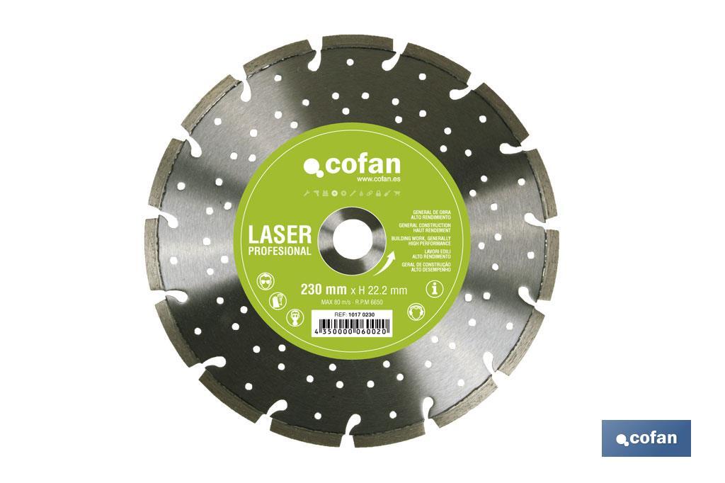 DISCO LASER PROFES. LARGA VIDA 300MM. (PACK: 1 UDS)