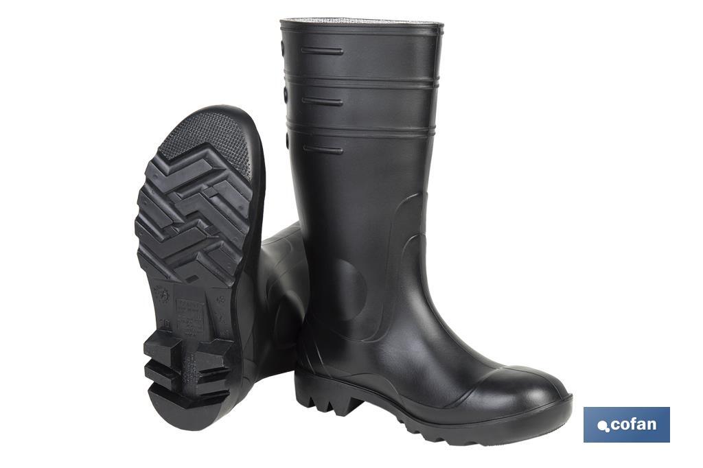 BOTA AGUA ALTA SEGUR. S-5 NEGRA T-47 (PACK: 1 UDS)