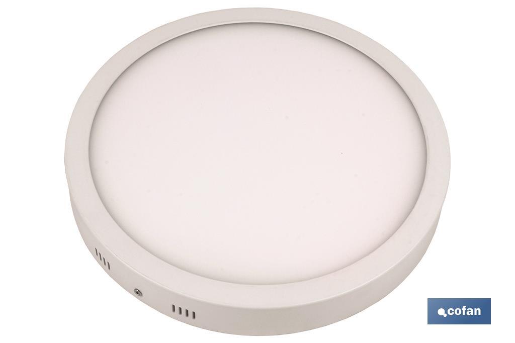 DOWNLIGHT SUPERFICIE BLANCO 6W Ø120 MM (PACK: 1 UDS)